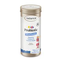 radiance kids vitachews probiotic 45 chewable tablets