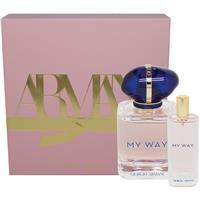 giorgio armani my way eau de parfum 50ml and 15ml 2 piece set