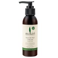 sukin hand and nail cream pump 125ml