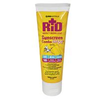 rid insect repellent spf50+ sunscreen combo 100ml lotion