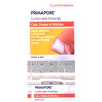 primapore 8.3cm x 6cm single dressing