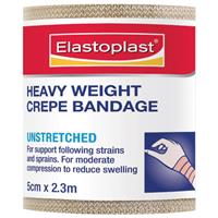 elastoplast 46017 heavy weight crepe bandage 5cm x 2.3m