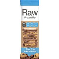 amazonia raw protein bar choc chip cookie dough 40g