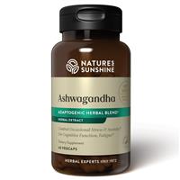 natures sunshine ashwagandha 60 vege capsules