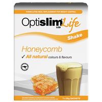 optislim life shake honeycomb 50g x 7