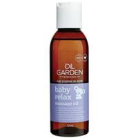 oil garden baby relax massage oil 125ml