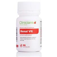 clinicians renal vitamin capsules 30