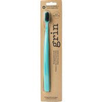 grin biodegradable soft toothbrush mint 1 pack