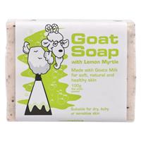 goat soap with lemon myrtle 100g