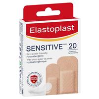 elastoplast sensitive skin tone plasters 20 light