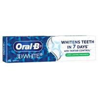 oral b toothpaste 3d white long lasting freshness 110g