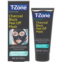 t-zone charcoal black peel off mask 40ml