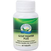 natures sunshine gout fighter plus 60 tablets