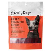 daily dog straps bacon 180g