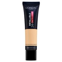 l'oreal infallible 24 hour matte foundation 135 radiant vanilla