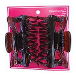 my beauty hair claw clip large 2 pack demi amber