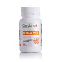 clinicians hi-dose vitamin c 75g powder