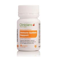 clinicians immune system support 30 vegetable capsules