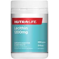 nutra-life lecithin 1200mg 200 capsules