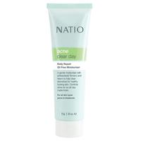 natio acne daily repair oil free moisturiser 75g @ HORO