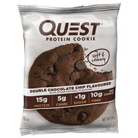 quest protein cookie double choc chip 59g