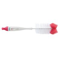 b.box 2 in 1 brush and teat cleaner berry