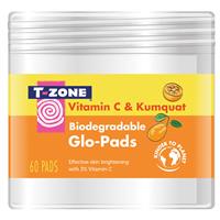 t-zone vitamin c & kumquat glo-pads 60 pack