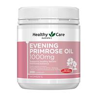 healthy care evening primrose oil 1000mg 200 capsules