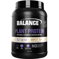 balance plant protein vanilla 1kg