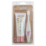 jack n jill raspberry toothpaste with koala bio brush