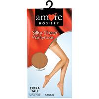 amore hosiery pantyhose natural 15 denier extra tall