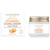 lanocreme vitamin c & collagen night cream 50g