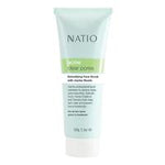 natio acne detoxifying face scrub with jojoba beads 100g @ HORO