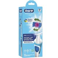 oral b vitality power toothbrush pro white & 1 refill