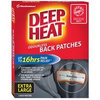 deep heat back patches 2 pack
