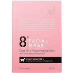 jema rose 8+ minute goat milk rejuvenating mask 10 sheets