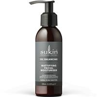sukin oil balancing mattifying facial moisturiser 125ml