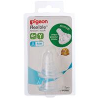 pigeon flexible peristaltic nipple y 2 pack