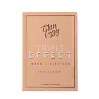 thin lizzy triple effect eyeshadow palette warm collection