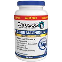 carusos natural health super magnesium  240 tablets