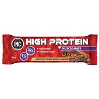 inc high protein bar choc chip cookie dough 100g