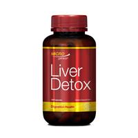 microgenics liver detox 120 capsules (new zealand formula)