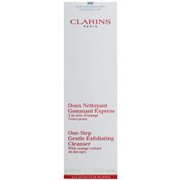 clarins one step exfoliating cleanser with orange extract all skin types 125ml