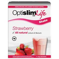 optislim life shake strawberry 50g x 7