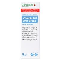 clinicians vitamin b12 oral solution 12ml