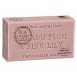 australian triple milled soap kakadu plum & pink lilly 200g