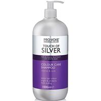 provoke touch of silver colour care shampoo 1000ml