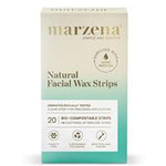 marzena natural facial wax strips 20 pack