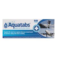 aquatabs water purification 50 tablets
