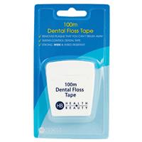 health & beauty dental floss 100m plain